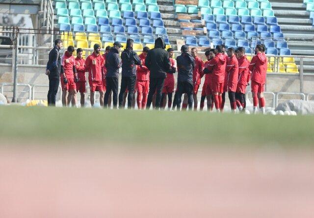 پرسپولیس عصر فردا تمرین می کند پرسپولیس عصر فردا تمرین می کند
