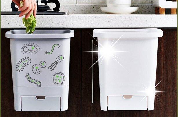 سطل زباله آنتی باکتریال فراوری شد