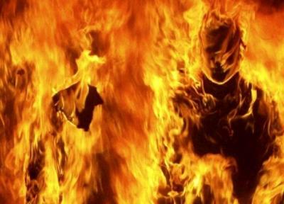 زن جوان خود و فرزندش را مقابل امامزاده به آتش کشید