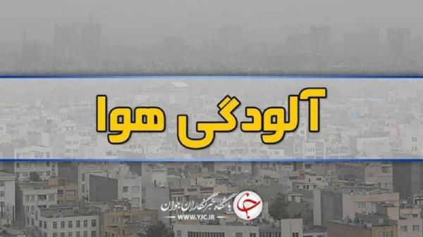 شاخص کیفیت هوای مشهد در منطقه زرد نهاده شد