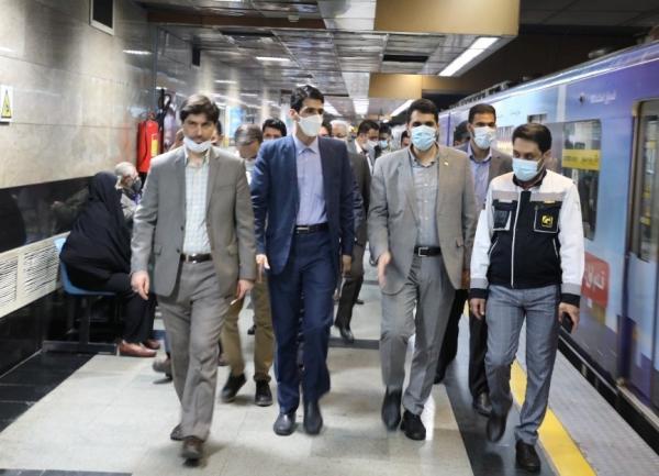 نمایندگان مردم تهران در مجلس از مترو بازدید کردند، تاکید بر لزوم حمایت بیشتر از متروی تهران